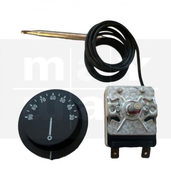 Thermostat 0-30-90°C Kap. isoliert