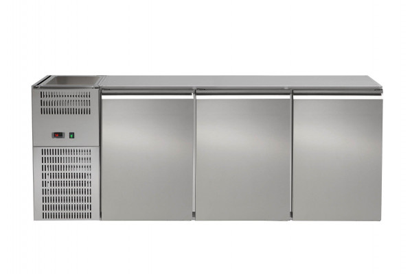 Refrigerated Beverage Counter, 3 LI-FK-AG, REGS 330E