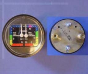 Manometer: 0-2,5/0-16 bar