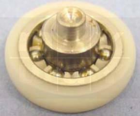 Nietrolle d:28 mm für Schienen