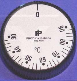 Thermostatknopf 0 - 90°
