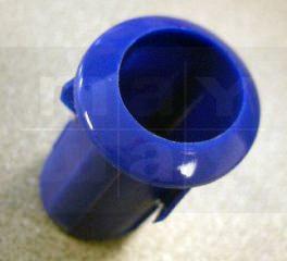 Druckknopfkörper blau