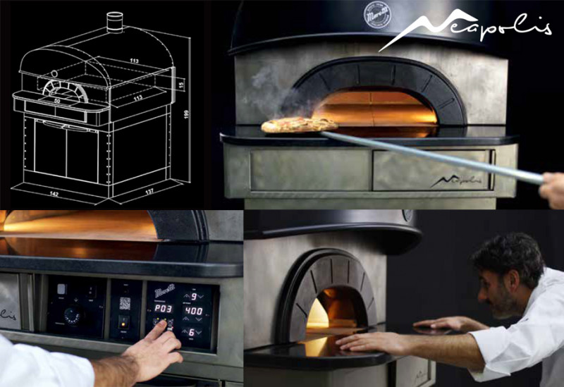 Neapolis Pizzaofen von Moretti Forni