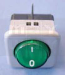 EIN/AUS-Schalter Wärmeschrank grün