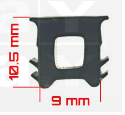 Türdichtung für Frontblende