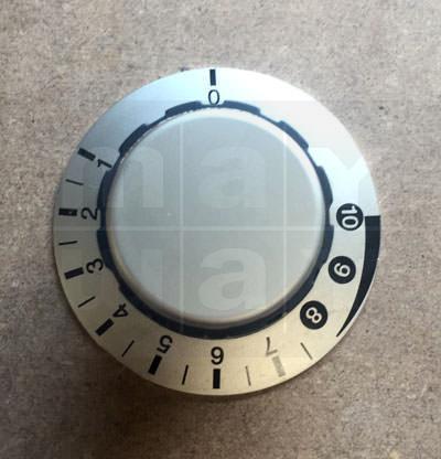 Drehknopf Thermostat 0-10, D: 54 mm