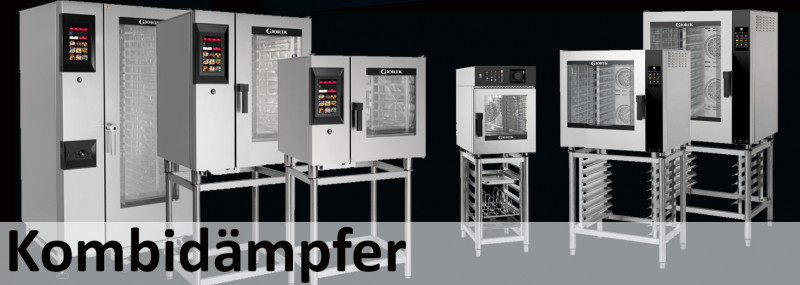 Kombidämpfer, Konvektomaten, Heißluftdämpfer, Dampfgarer